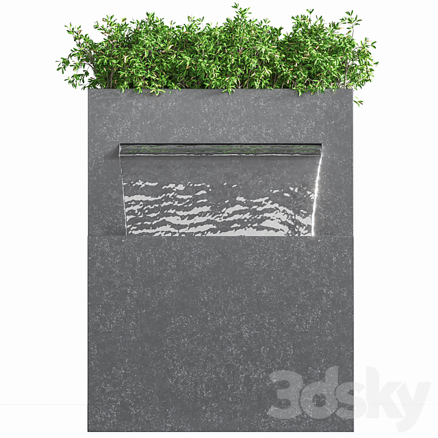 Sutherland Falls Plante 90cm 3dmodel