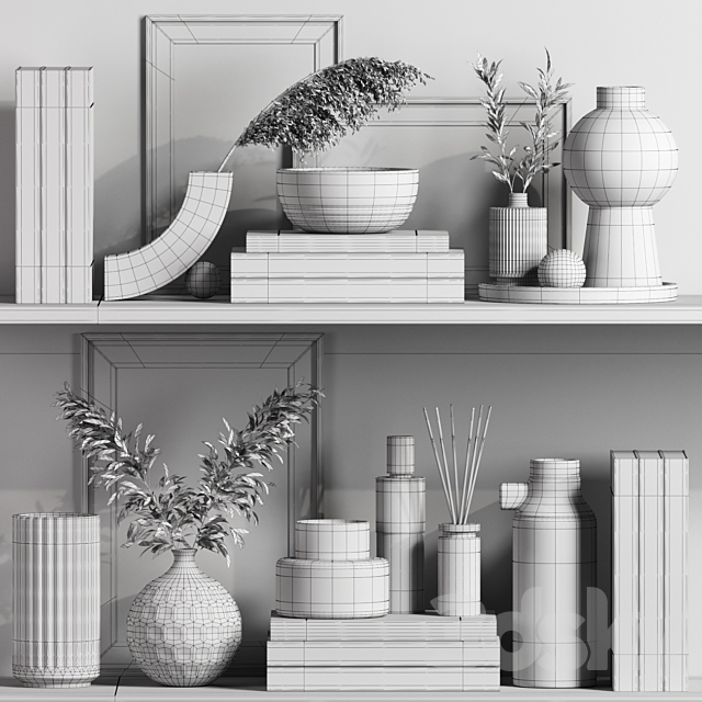 Decorative set 58 3d Download