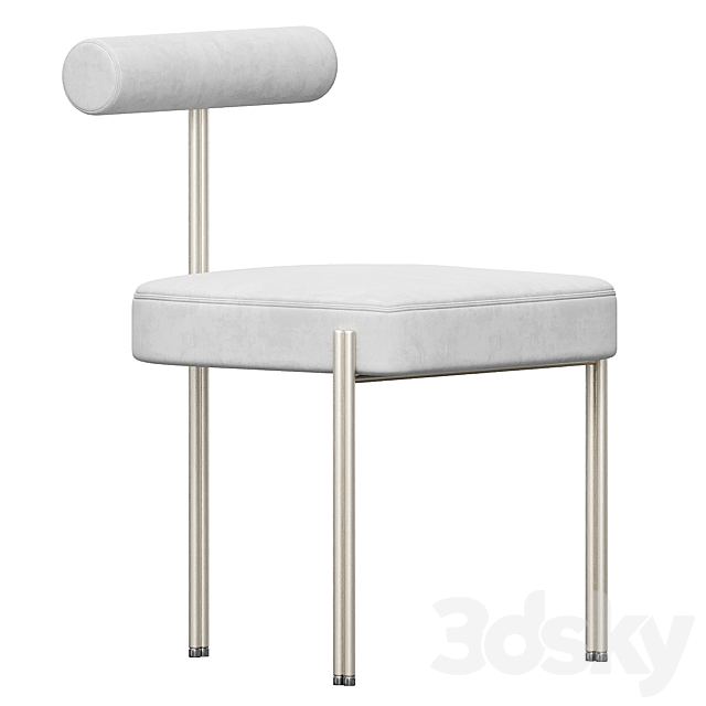 Caillou Table Chair by Liu Jo 3DSMax File - thumbnail 6