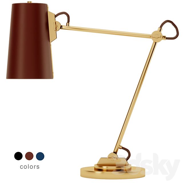 Benton Adjustable Desk Lamp Table lamp 3D Models