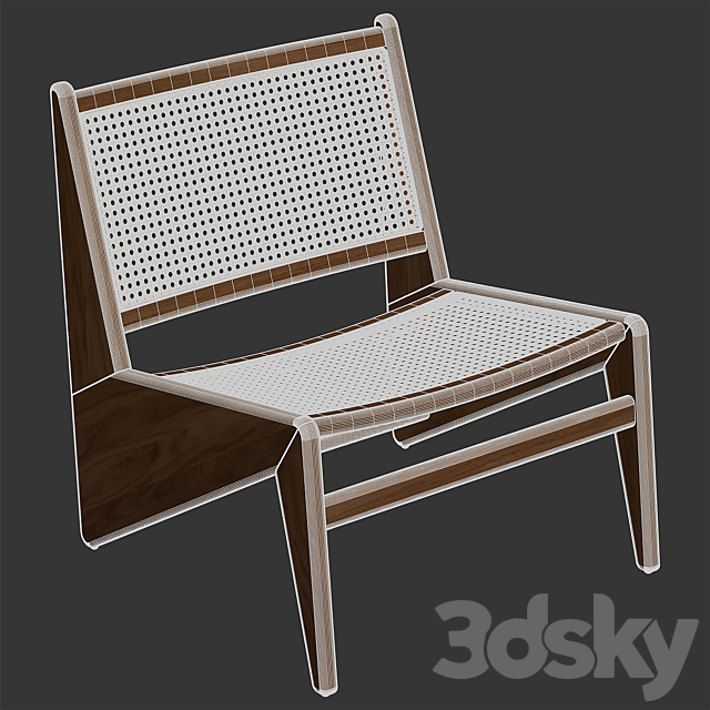 Heaps & Woods – Jean lounge chair 3DSMax File - thumbnail 3