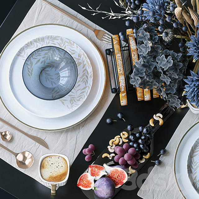 Table setting 65 3dsky