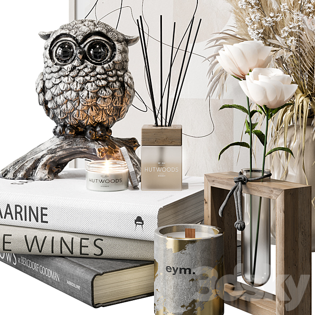 Decorative set 20 3d