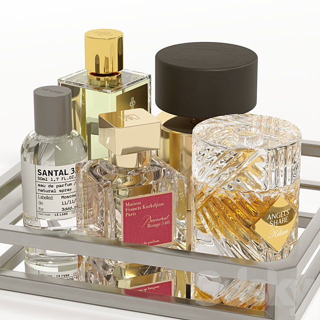 Niche perfumes 3DS Max Model - thumbnail 2