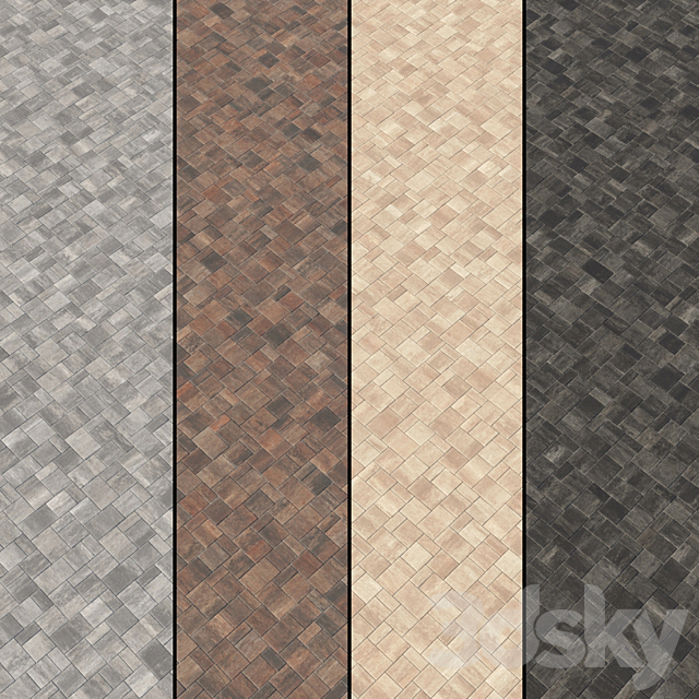Paving Type 2 Set 2 3d
