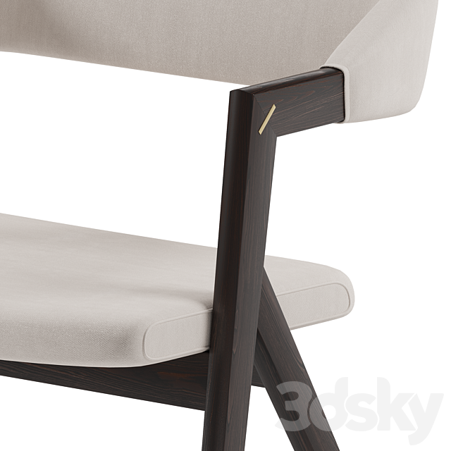 Nuevo Anita barstool 3DS Max Model - thumbnail 3