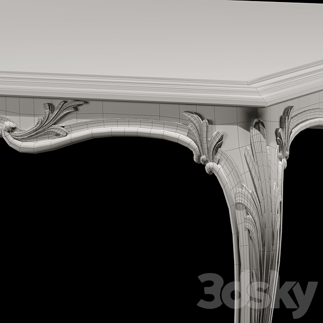 roberto giovannini dining table and chair ART 1341KPP and ART 193 3dsky