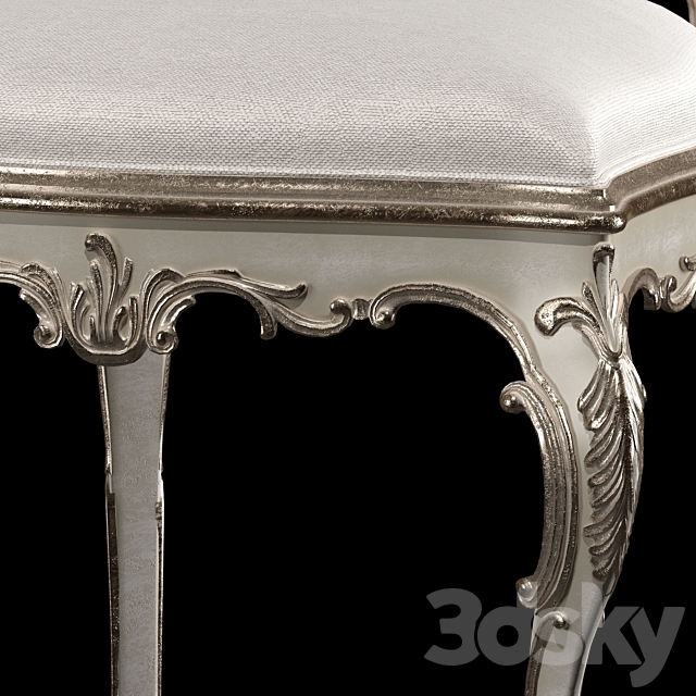 roberto giovannini dining table and chair ART 1341KPP and ART 193 3dmodel
