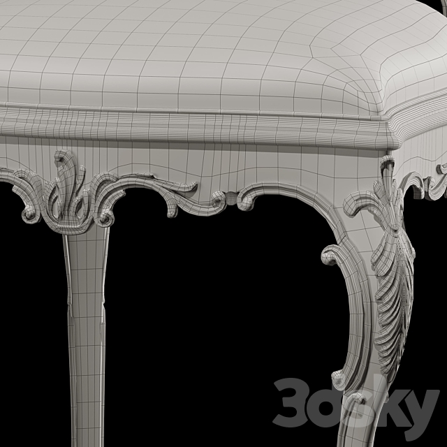 roberto giovannini dining table and chair ART 1341KPP and ART 193 3d Download