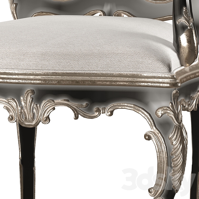 roberto giovannini dining table and chair art1231g and art 193 3dsky