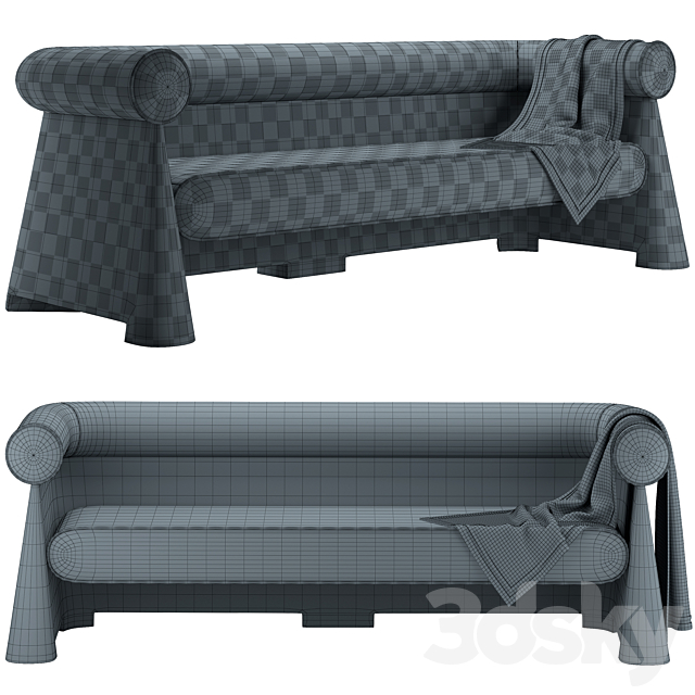 sofa TIMANDRE BY MAXIME BOUTILLIER 3DSMax File - thumbnail 5