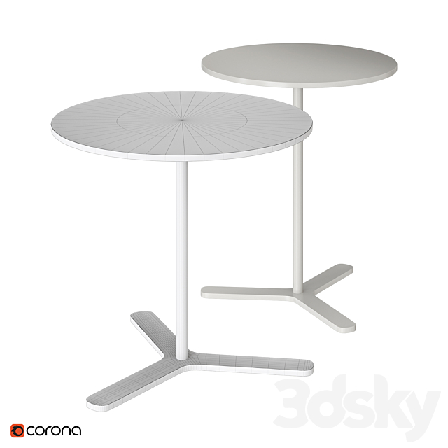 MOX TRE | Side table 3d