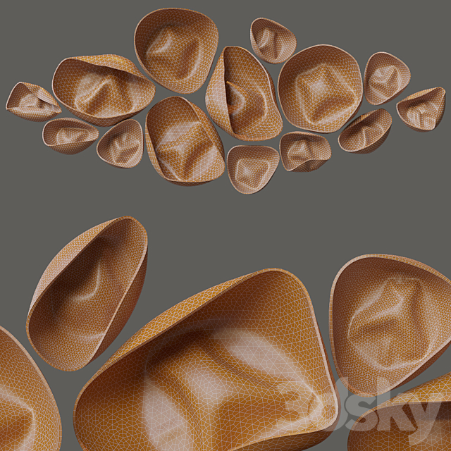 Wall decor Vargov Design - Deformity 3d