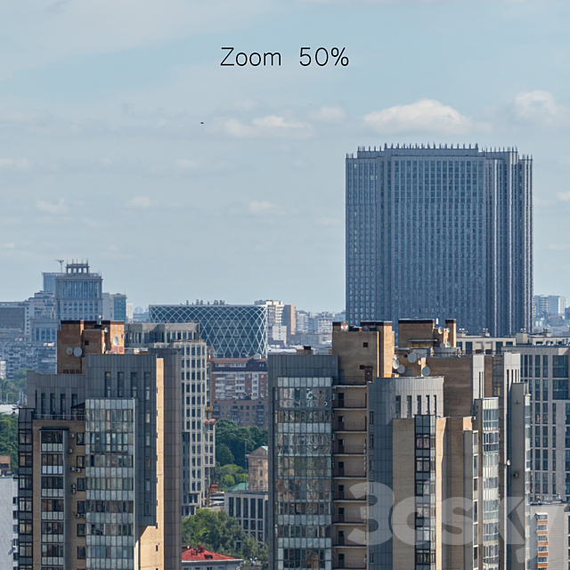 Panorama of Moscow from the flour-grinding passage v2 3DSMax File - thumbnail 2
