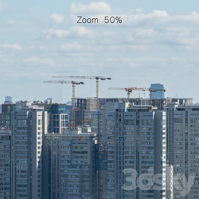 Panorama of Moscow from the flour-grinding passage v2 3DSMax File - thumbnail 3