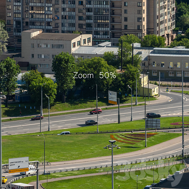 Panorama of Moscow from the flour-grinding passage v2 3DSMax File - thumbnail 5