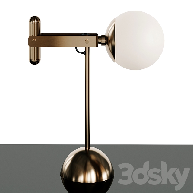 Fendi Lux Table Lamp 3DSMax File - thumbnail 1