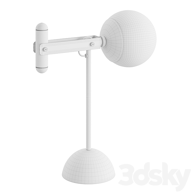 Fendi Lux Table Lamp 3DSMax File - thumbnail 4