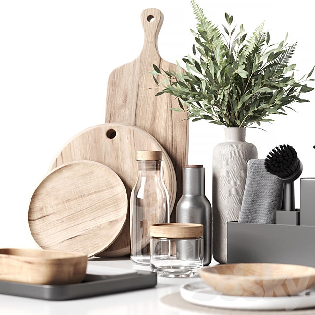Decorative set 045 3dsky
