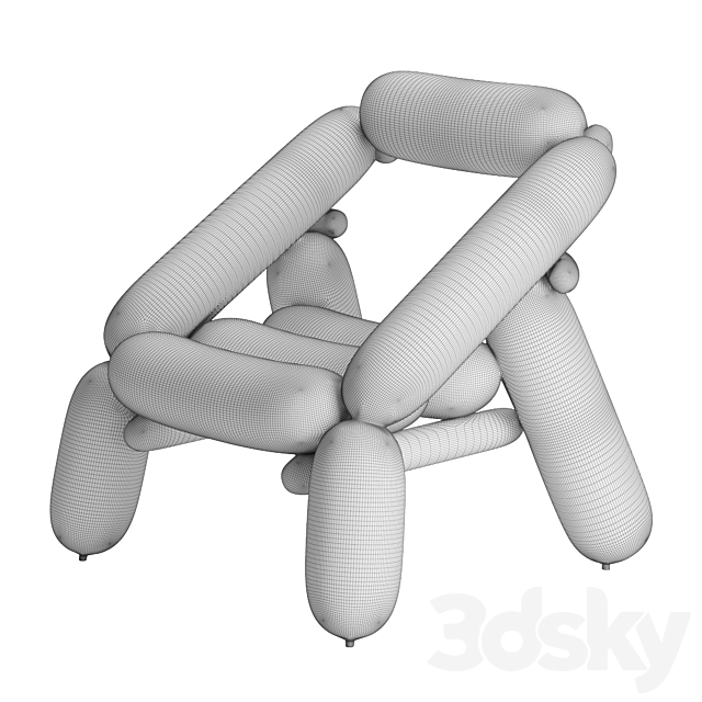 The Future Perfect Blowing Armchair 2 3dskyfree