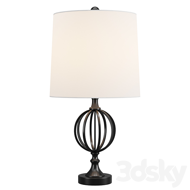 Lavish Home Table Lamp 3DSMax File - thumbnail 1