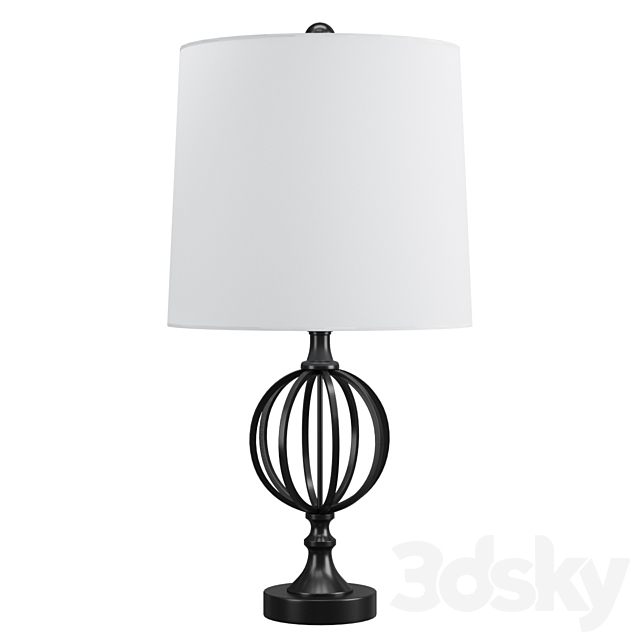 Lavish Home Table Lamp 3DSMax File - thumbnail 2