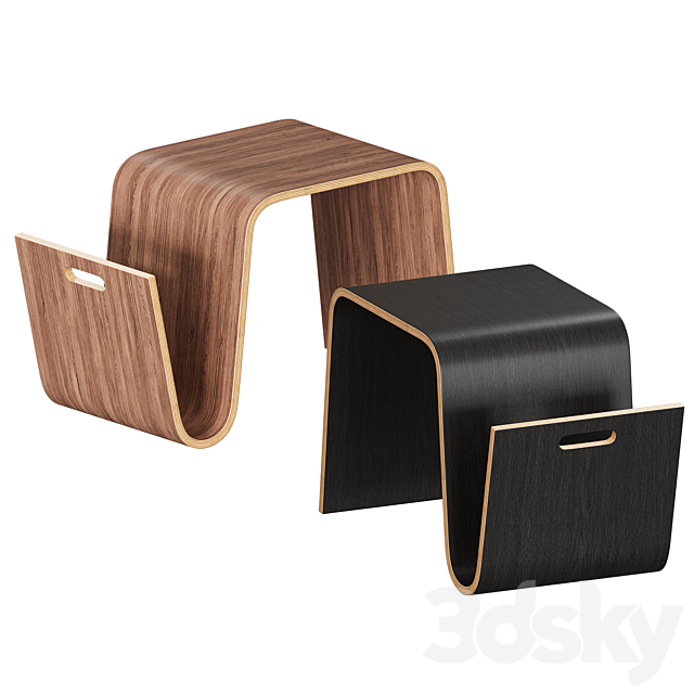 Mag side table by offi 3DSMax File - thumbnail 5