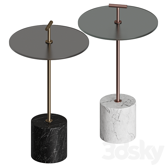 HANDLER PULL-UP SIDE TABLE 3dsky