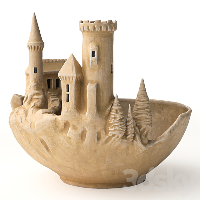 Clay sculpture 3DSMax File - thumbnail 1