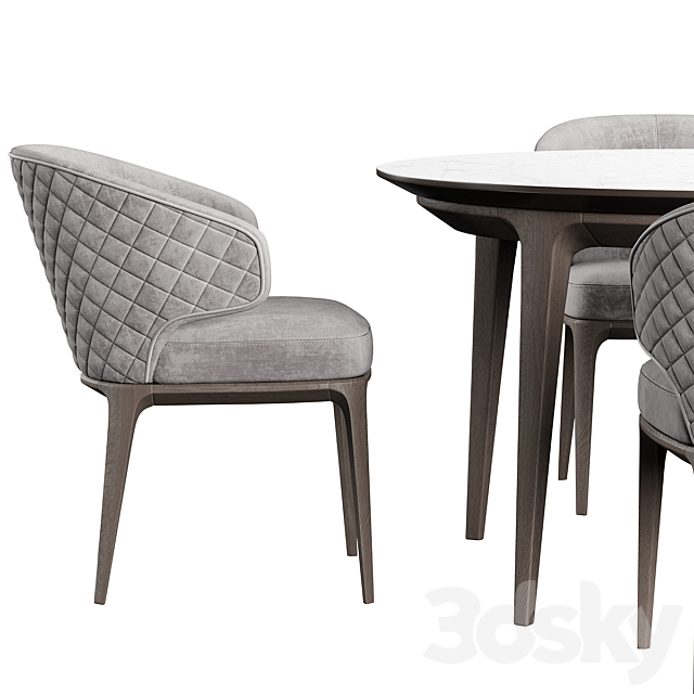 ATOM Chair Konyshev PLAY Table 3dsky