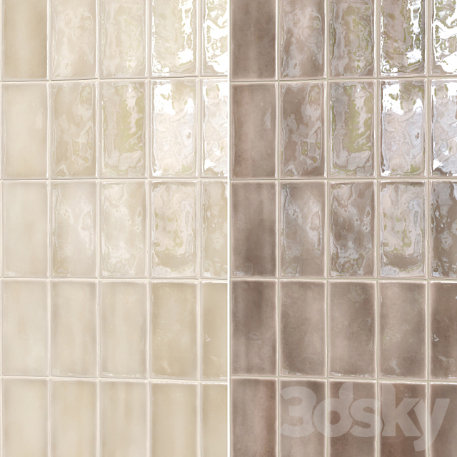 Wall ceramic tile 3dsky