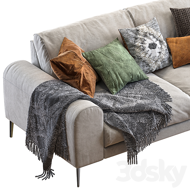 Joy sofa 200 cm 3dmodel