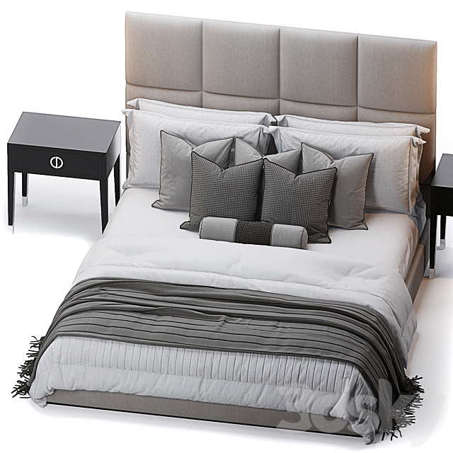 Bed by the Sofa and Chair company 55 3d