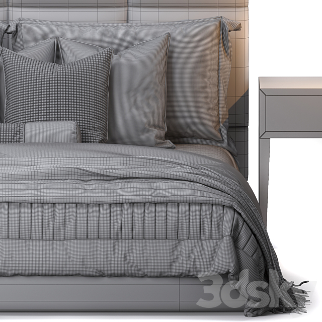 Bed by the Sofa and Chair company 55 3dsky