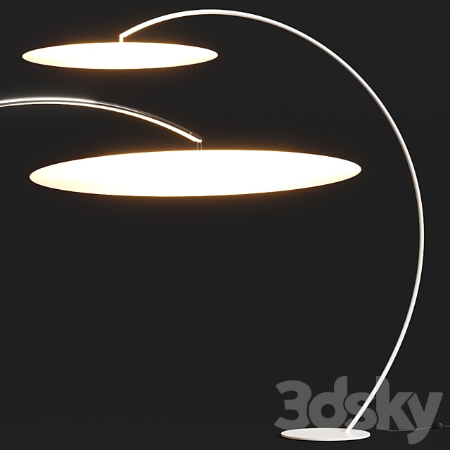 Cattelan Italia Astra Arc Floor Lamp 3d