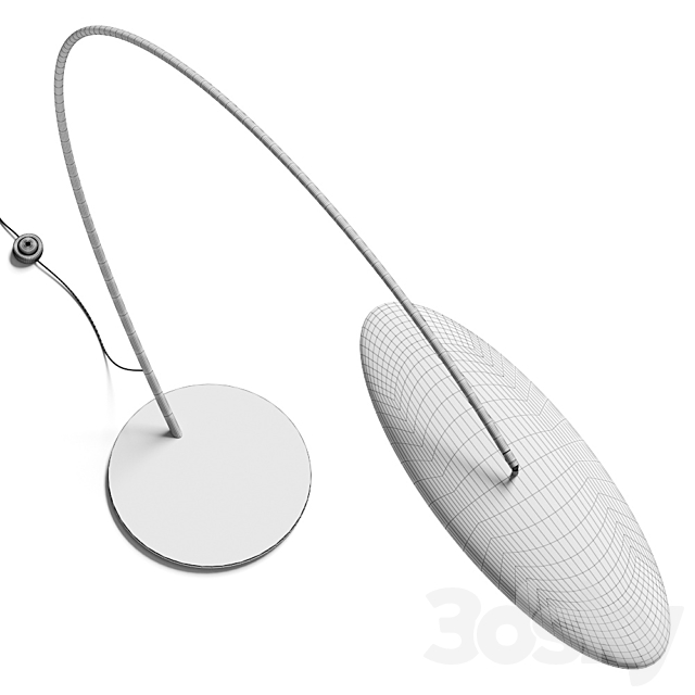 Cattelan Italia Astra Arc Floor Lamp 3dsky