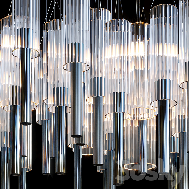 Suspended installation Vargov Design - Reflex 3d