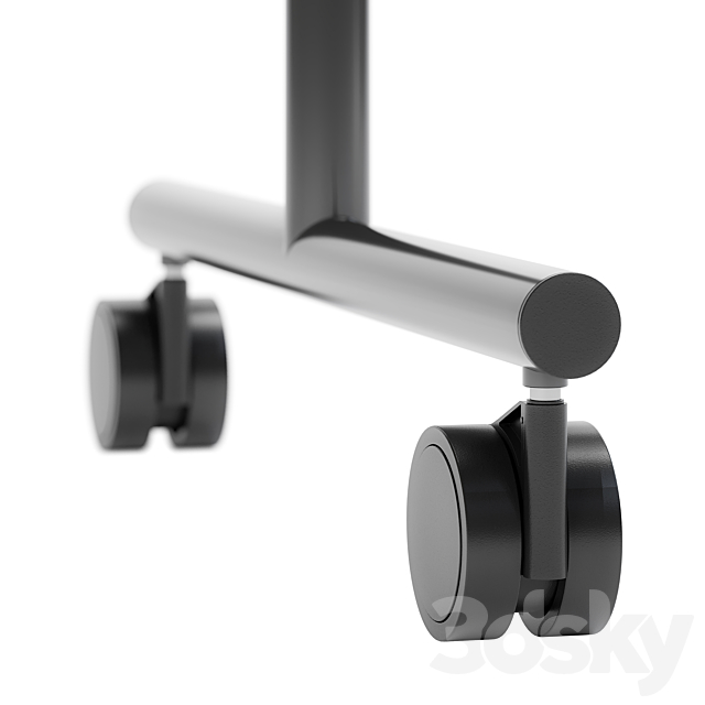 Whiteboard magnetic partition Lintex MONO 3dskyfree