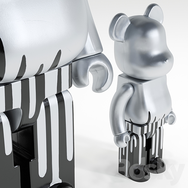Bearbrick _ KRINK 3d