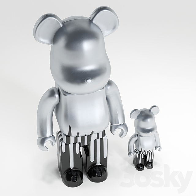 Bearbrick _ KRINK 3dskyfree