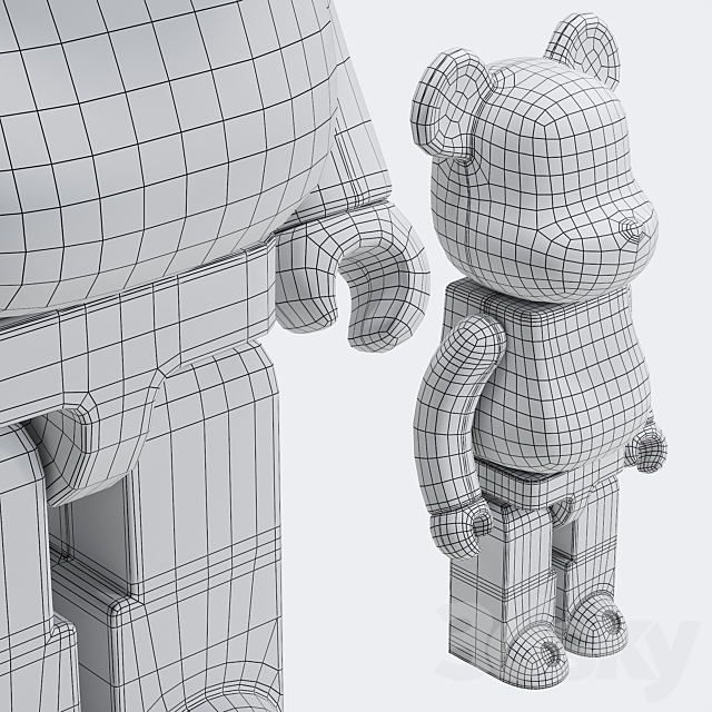 Bearbrick _ KRINK 3dmodel