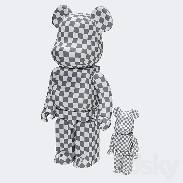 Bearbrick _ KRINK 3d Download