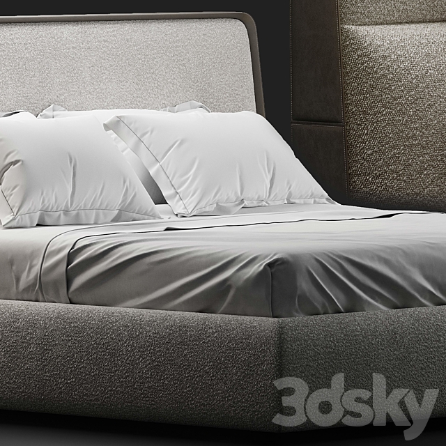 Giorgetti frame bed 3DSMax File - thumbnail 2