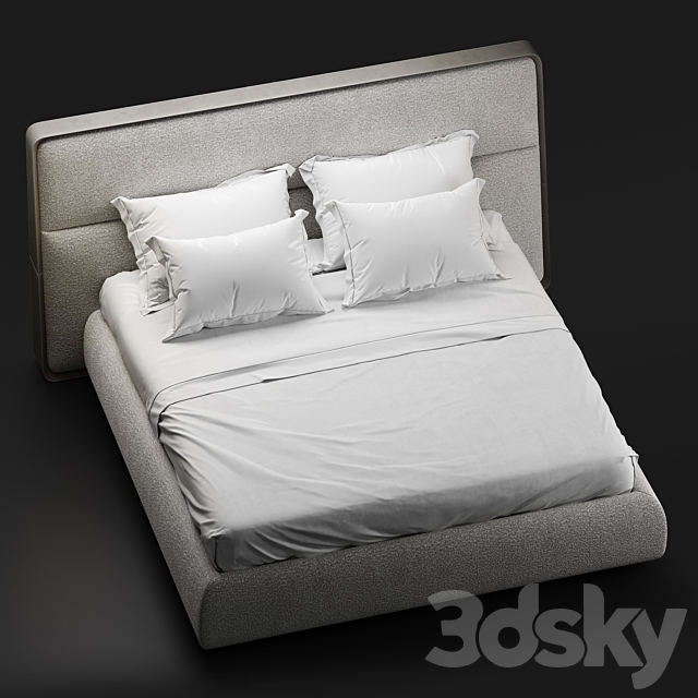 Giorgetti frame bed 3DSMax File - thumbnail 3
