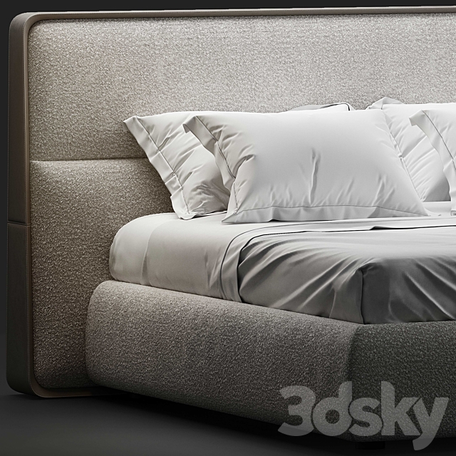 Giorgetti frame bed 3DSMax File - thumbnail 5
