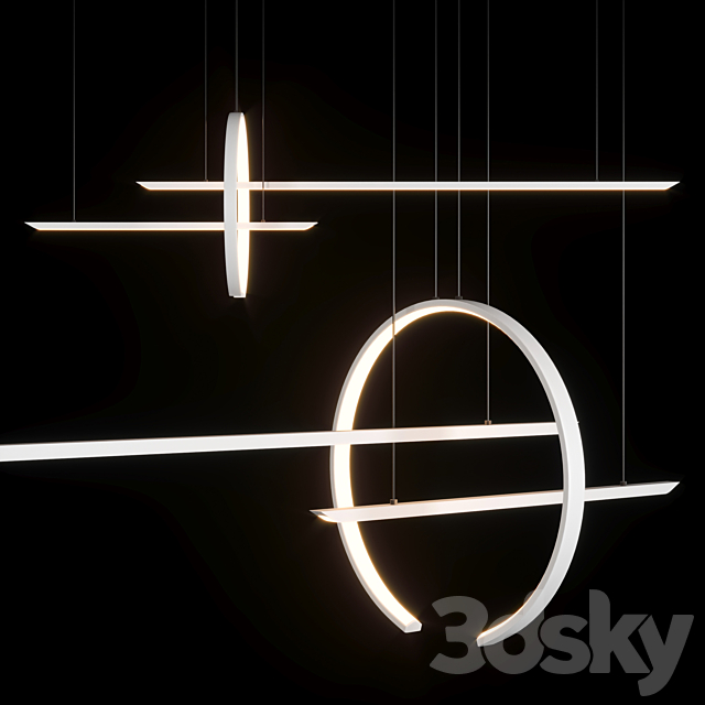 IN & OUT lamp 3d