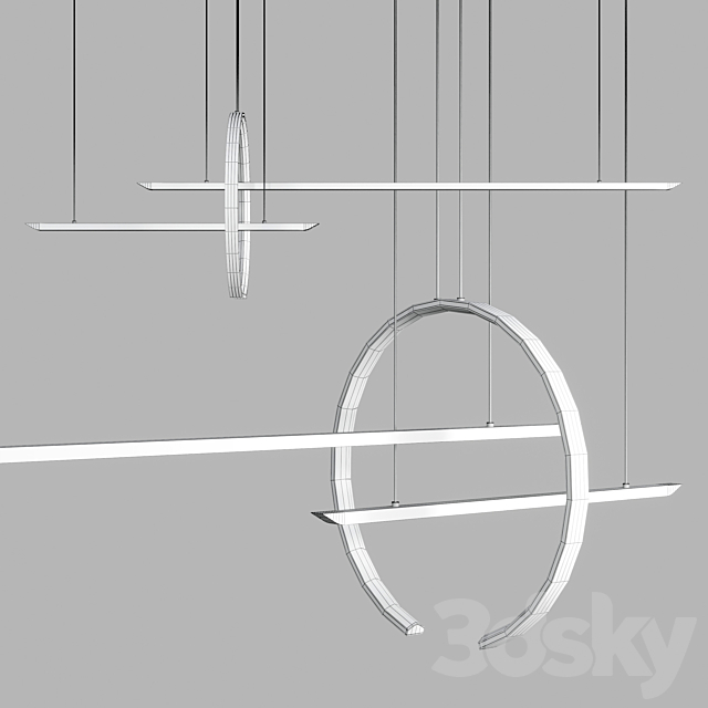 IN & OUT lamp 3dsky