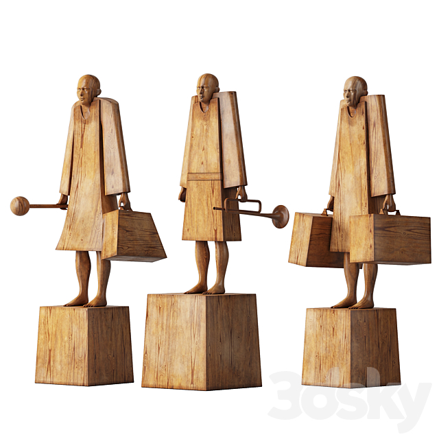 Family sculptures 3dmodel