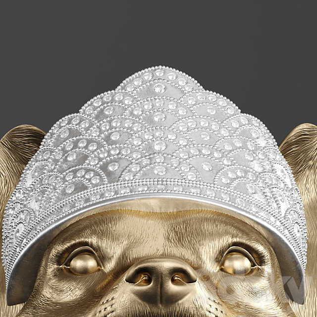 Royal Standing Corgi 3dskyfree