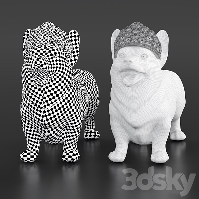Royal Standing Corgi 3d Download